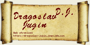 Dragoslav Jugin vizit kartica